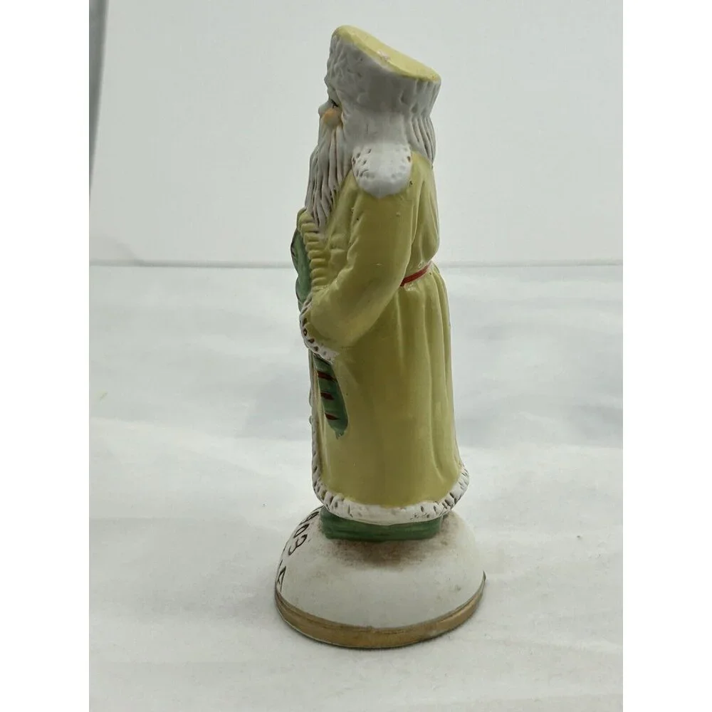 Christmas 1903‎ Russia Vintage Old World Ceramic Santa Claus Figurine 4.25